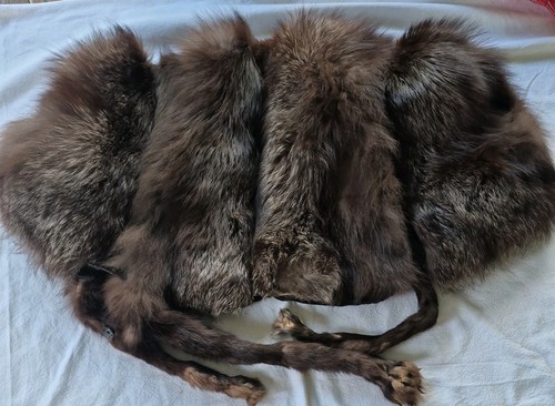 Fur stole wrap - stole,