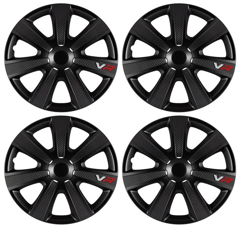 Black wheel trims hub - vr,