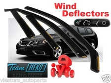 For SAAB 9-3   2002 - 2012  ESTATE / COMBI  Wind deflectors  4.pc  HEKO  28113