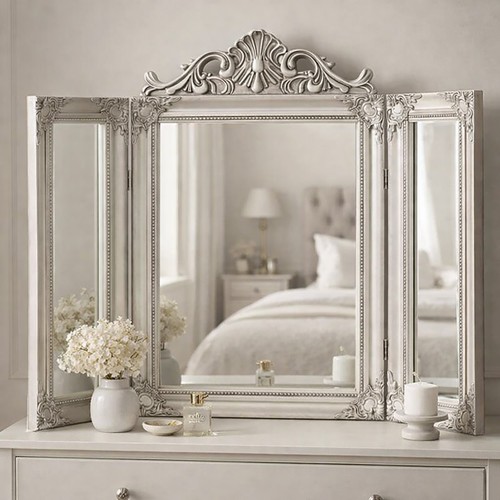 Dressing table mirror antique - table,
