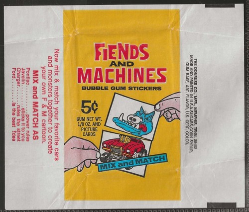Donruss wrapper 016 - donruss, fiends