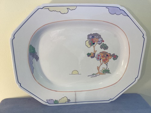 Art deco tams ware pottery - deco,