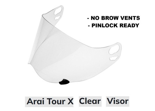 Genuine arai clear visor - clear, /