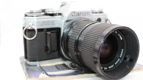 Canon 35mm slr film - ae-1,