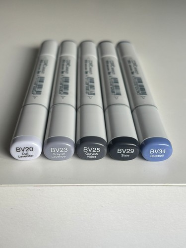 Copic sketch blue violet - violet, set