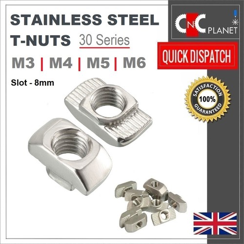 Stainless steel drop nut - stainless,