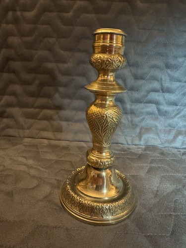 Brass candlestick x 10 - candlestick,