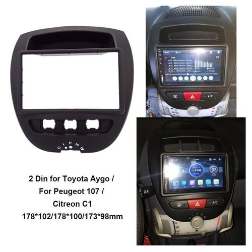 Din car stereo radio fascia - din,