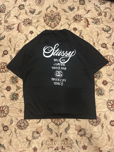Stussy world tour tshirt