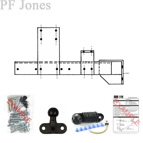 Pct towbar for - pct, mercedes