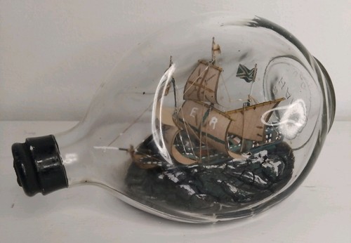 Vintage ship bottle - in, a