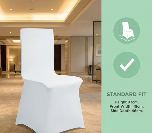100 white spandex chair - 100,