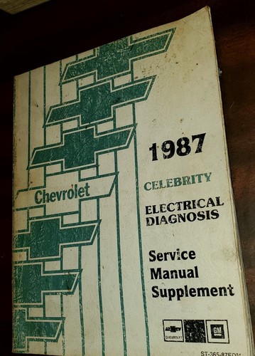 1987 chevrolet celebrity - 1987,