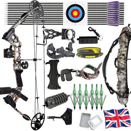 Compound bow hunting set - bow,