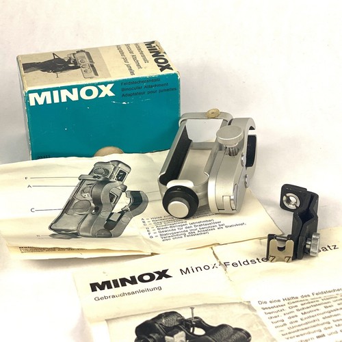 Minox binocular attachment - binocular, ex
