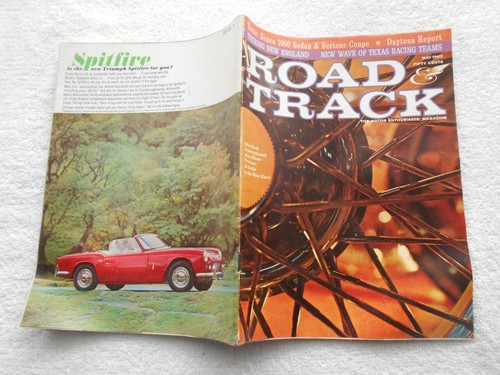 Road track magazine - road, &
