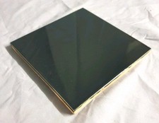 Gloss Black Hearth Fireplace