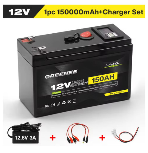 12v 150ah lithium lifepo4 - 150ah, deep