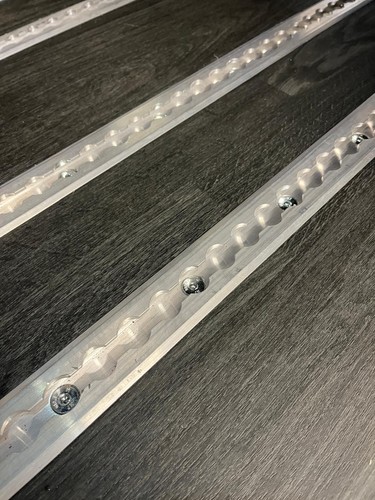 Surface rail floor track 800mm - surface,
