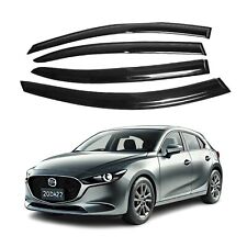 Fits MAZDA 3 Sedan Hatchback 2014-18 Side Window Visor Sun Rain Deflector Guard