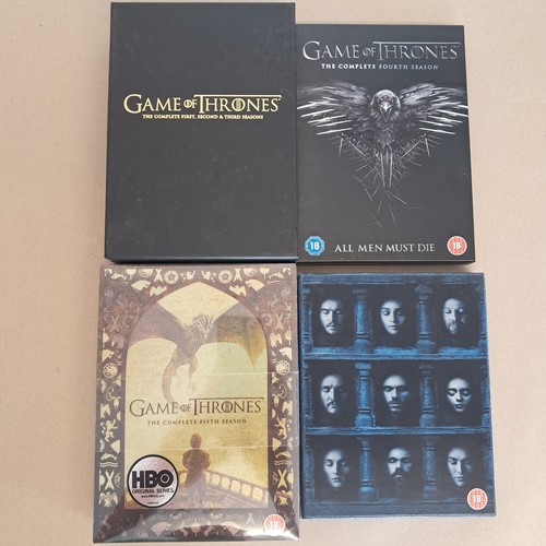Game thrones dvd - of, box