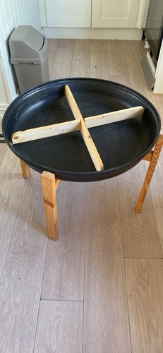 Nursery wooden tuff - wooden, tray