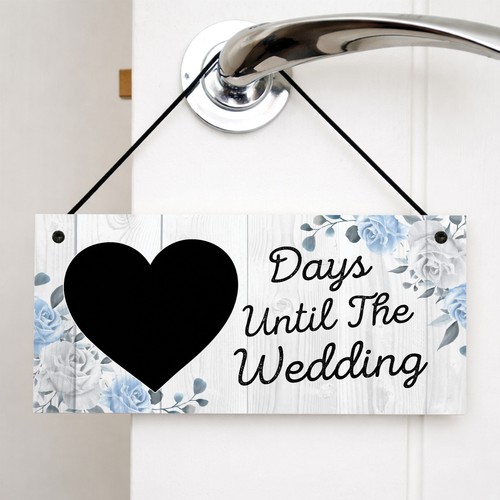 Wedding countdown plaque days - wedding,