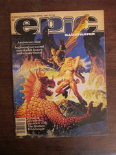 Epic Illustrated #5 - Marvel fantasy magazine - Jim Starlin, Charles Vess