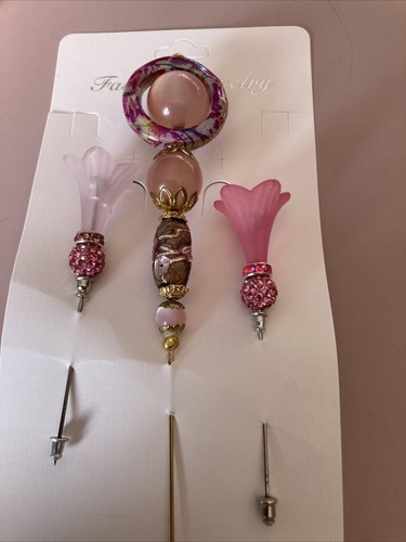 Hat pin long handmade - hat, 6