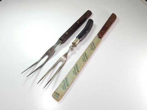 Vintage pakkawood stainless - vintage,