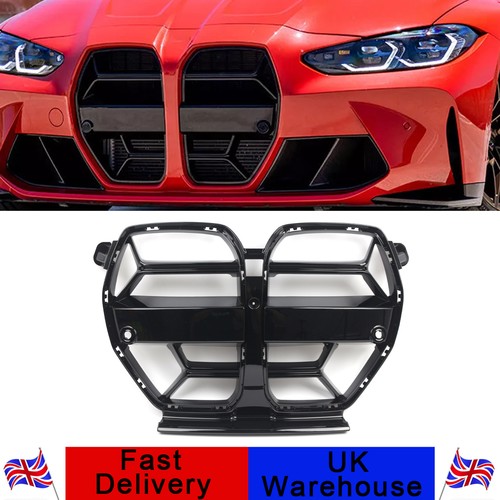 Glossy black front - black, bumper