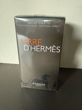 Terre d'Hermès Men's Eau De Toilette. 100ml. New Sealed Packaging