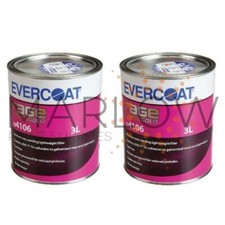 2 X EVERCOAT RAGE GOLD FILLER 3LT