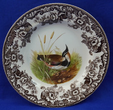 Spode Woodland Lapwing Dinner Plate, 10 3/4"  England  (B17)
