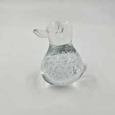 VTG Blown Glass Duck w