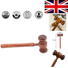 Classic Brown Wooden Gavel -