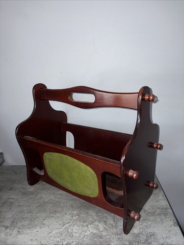 Vintage wooden newspaper - wooden,