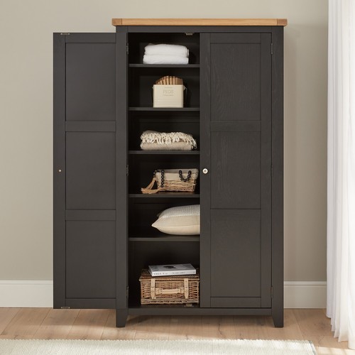 Linen cupboard cheshire black - linen,