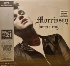 Morrissey Bona Drag LP Sealed HMV 100th Anniversary 180g Teal UK 2021