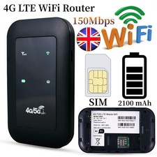 Unlocked WiFi Mobile Broadband Wireless Router Portable MiFi Hotspot 4G LTE UK