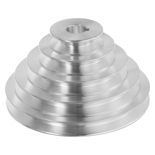 Aluminum type step pulley - aluminum,