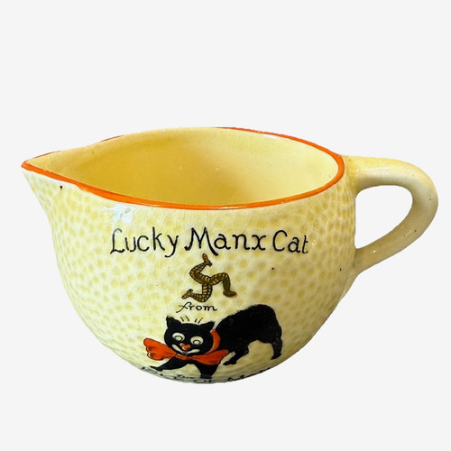 Crested black cat china crown - cat,