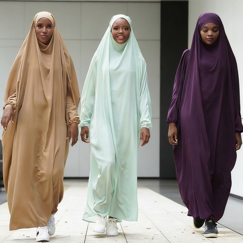 Eid muslim prayer dress women - eid,