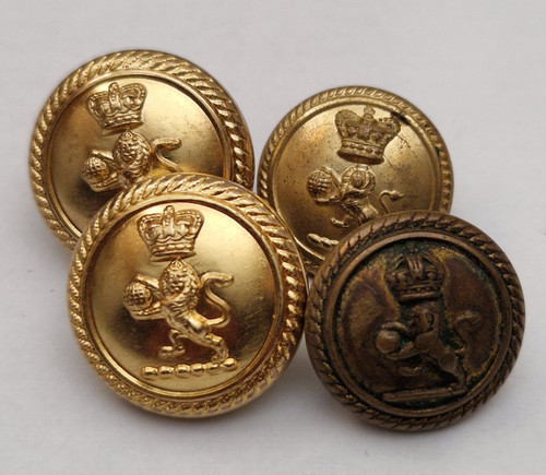 Cunard white star line buttons - line,