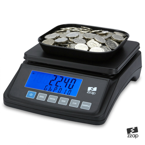 Coin counting scale checker - counting,