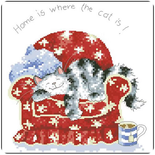 Counted cross stitch kit ct - stitch, 18
