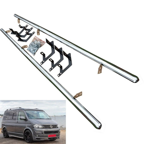 Polished stainless side - stainless, step