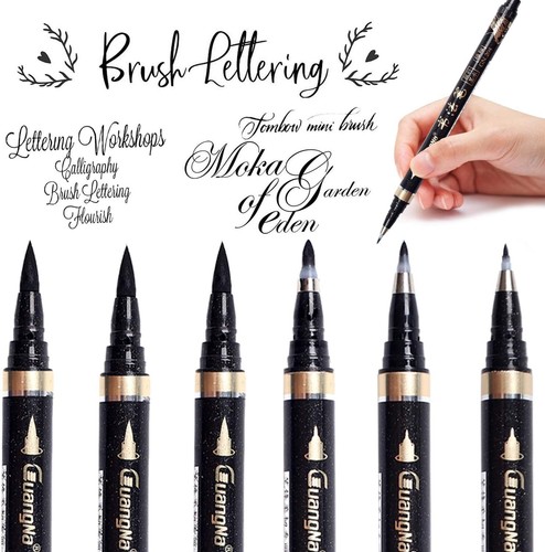 Calligraphy pens 6pcs - -,