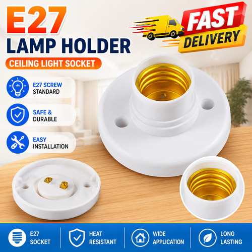 E27 lamp holder screw cap - lamp,