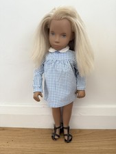 Original vintage Sasha doll from 1970s long blond hair & blue eyes approx 40cm 